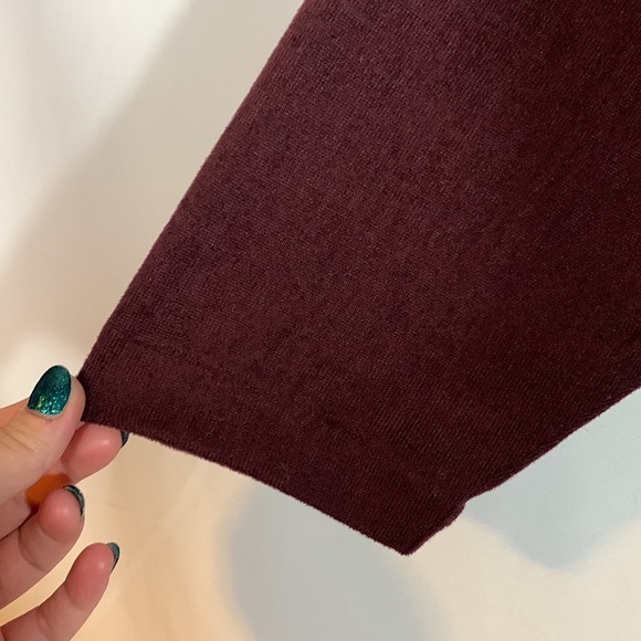 Pennington’s Dark Mauve Knit Sweater Midi Dress - Picture 4 of 9